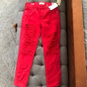Distressed Lucky Brand Jeans